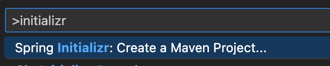 Spring Initializr en Vscode